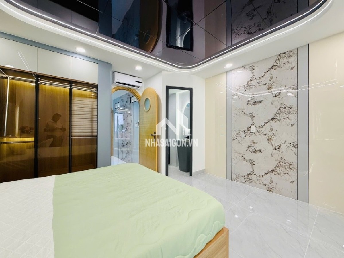 Bán nhà 55m2 Ngang 4 Nở Hậu 4,2m x 13,2m Phạm Văn Chiêu Gò Vấp 6tỷ680